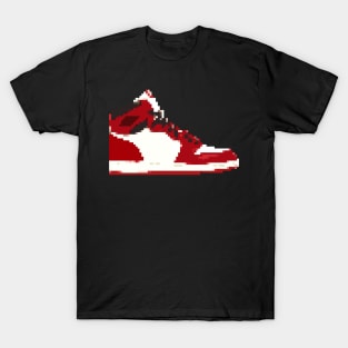 AIR JORDAN I RETRO PIXELATED ART SHOE COLLECTION T-Shirt